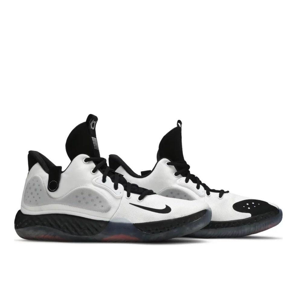 Nike KD Trey 5 7 Kevin Durant white black wolf gray basketball sneakers